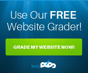 leadPops Website Grader Banner